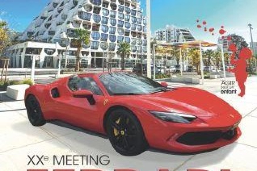LA GRANDE-MOTTE : Meeting Ferrari “Red Horse” 20 ans de passion et de solidarité