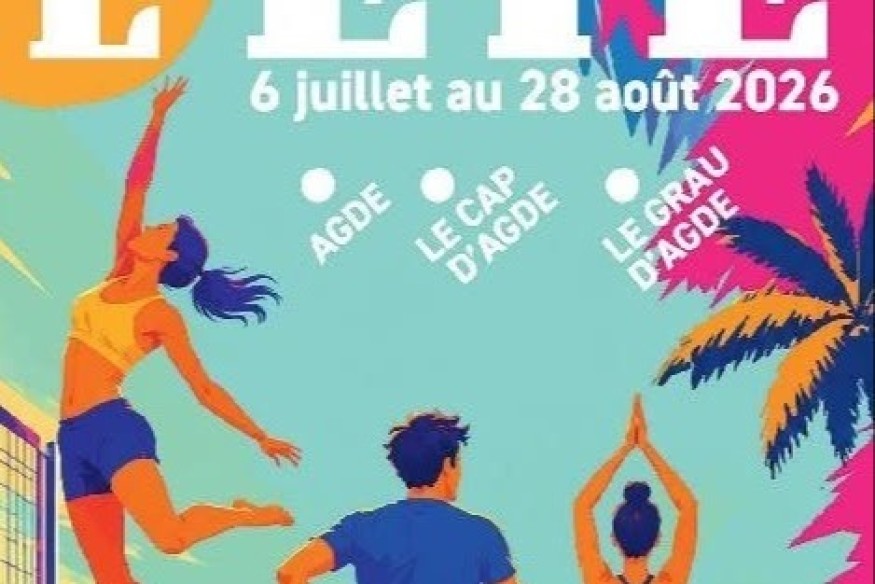 AGDE / CAP D'AGDE / GRAU D'AGDE Les Activités Sportives de l'été