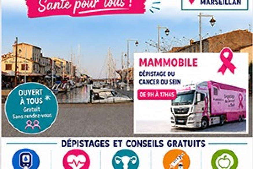 MARSEILLAN Journée Santé et Dépistages