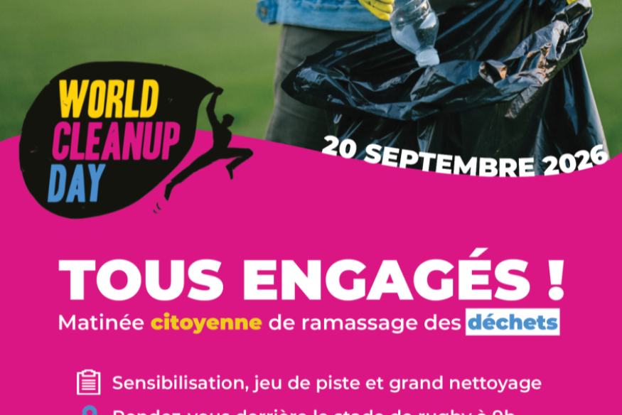 ST JEAN DE VEDAS World CleanUp Day