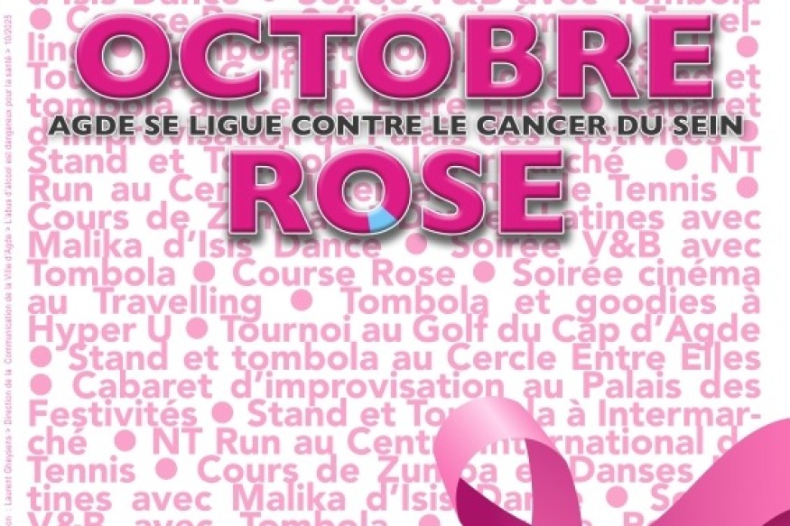 AGDE Octobre Rose 2026