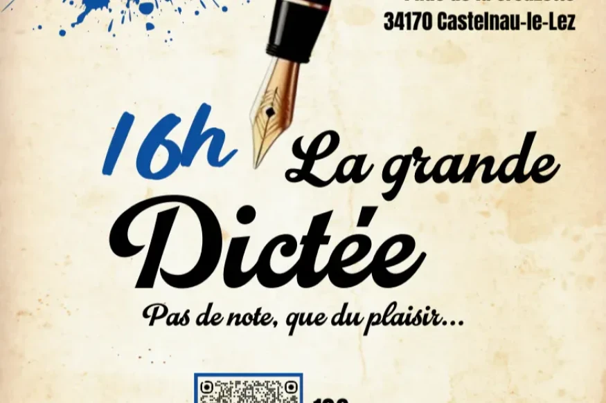 CASTELNAU LE LEZ La Grande Dictée Solidaire